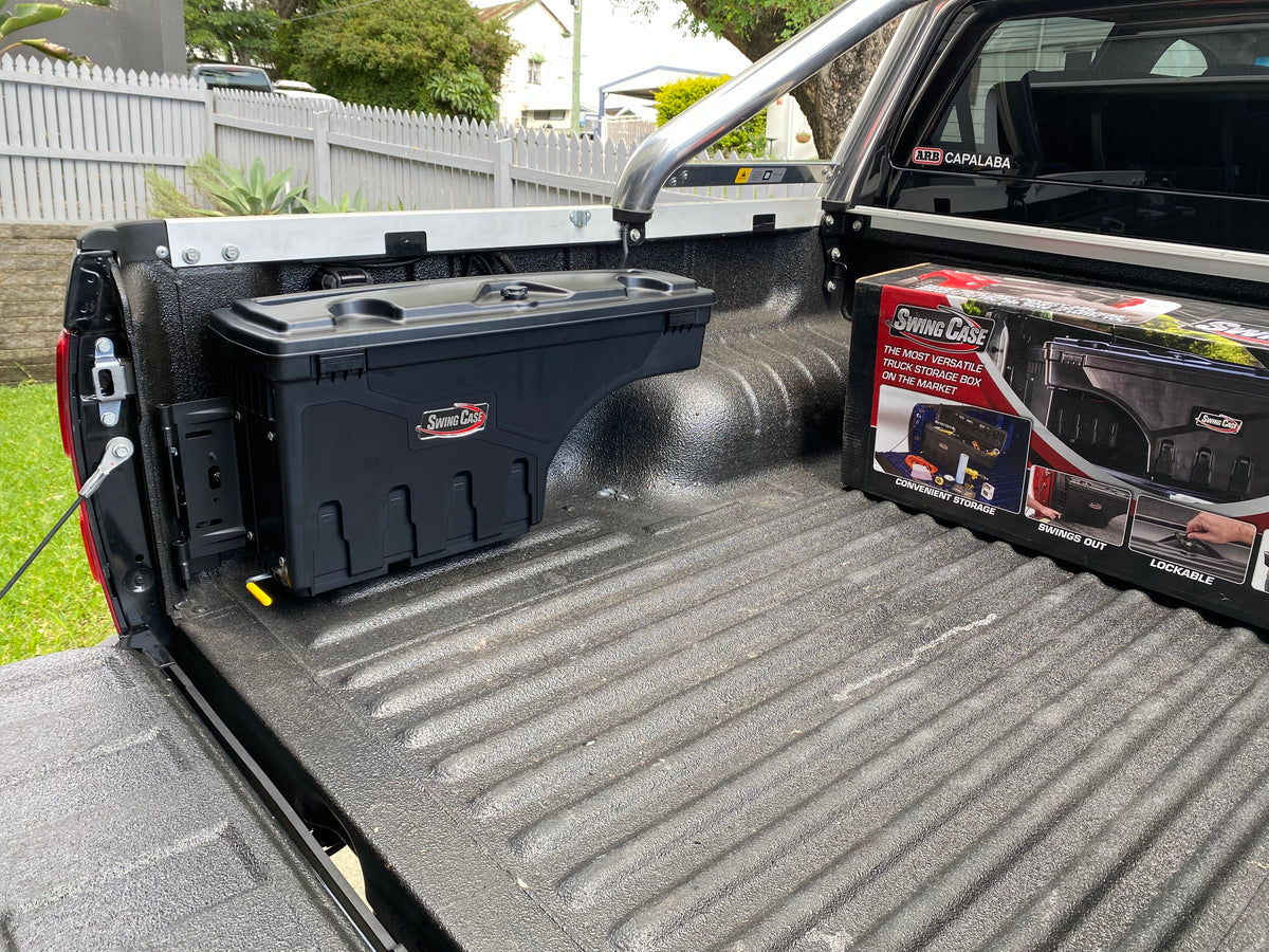 Undercover USA Made SwingCase, Innovative Tested Ute Toolbox Tagged