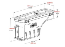 Load image into Gallery viewer, SwingCase, USA Made UnderCover Swinging Ute Storage Box