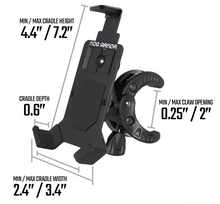 Load image into Gallery viewer, Mob Mount Claw - Phone Cradle for Motorcycle, ATV, Truck, Roll Cages